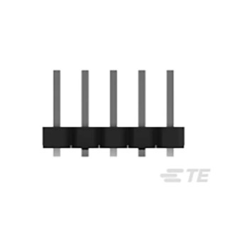 TE Connectivity AMPMODU Series Straight Surface Pin Header, 6 Contacts, 2 mm Pitch, 1 Row, Unshrouded 2842102-6