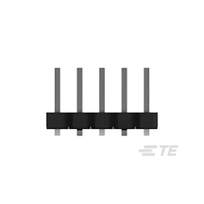 TE Connectivity AMPMODU Series Straight Surface Pin Header, 6 Contacts, 2 mm Pitch, 1 Row, Unshrouded 2842102-6