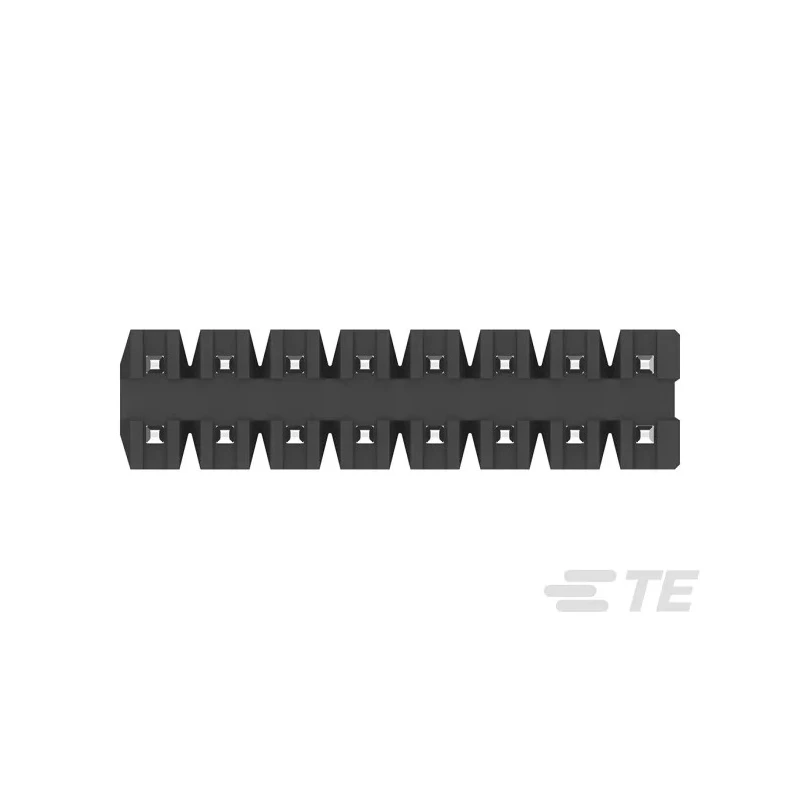 TE Connectivity AMPMODU Series Straight Through Hole Pin Header, 14 Contact, 2 mm Pitch, 2 Row, Unshrouded 2842126-7