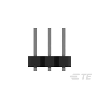 TE Connectivity AMPMODU Series Straight Surface Pin Header, 6 Contacts, 2 mm Pitch, 2 Row, Unshrouded 2842142-3