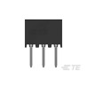 TE Connectivity AMPMODU Series Through Hole 6-Contact 2-Row PCB Socket 2 mm Pitch 650V 12A 2314822-6