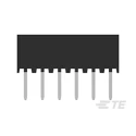 TE Connectivity AMPMODU Series Straight Through Hole PCB Socket 6-Contact 1 Row 2 mm Pitch Solder 2314878-6