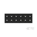 TE Connectivity AMPMODU Series Straight Through Hole PCB Socket 14-Contact 2 Row 2 mm Pitch Solder 1-2314820-4