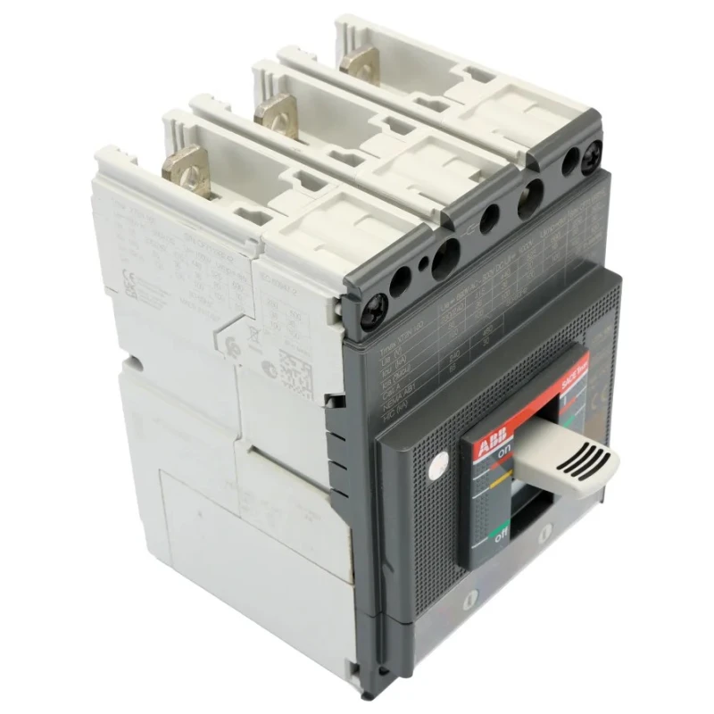 ABB Molded Case Circuit Breaker 3-Pole 63A Breaking Capacity 65 kA Fixed Mount XT2N