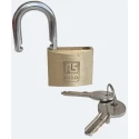 RS PRO Brass Anti-Pick Padlock 6 mm Hardened Steel Shackle, 40mm Body 195-8245