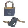 RS PRO Brass Keyed Alike Padlock, 40mm Body Width, 6mm Shackle Diameter, 22mm Shackle Length 195-8251