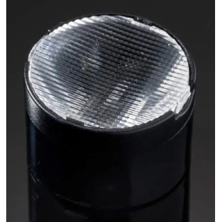 Ledil Leila Series 1-Way LED Lens Round Beam Clear Polymethyl Methacrylate 21.6mm Diameter 14.7mm Height CA11484_LXP2-O-90