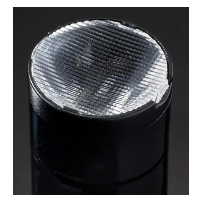 Ledil Leila Series 1-Way LED Lens Round Beam Clear Polymethyl Methacrylate 21.6mm Diameter 14.7mm Height CA11484_LXP2-O-90