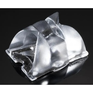 Ledil Strada-A Series 1-Way LED Lens Rectangular Beam 10.5mm Height 19.6mm Length 15.4mm Width C13471_STRADA-A2