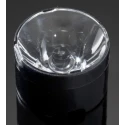 Ledil Leila Series 1-Way LED Lens 8 to 11 ° Round Beam Black Diffused 21.6mm Diameter 14.7mm Height FA11739_LXP-RS2