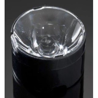 Ledil Leila Series 1-Way LED Lens 8 to 11 ° Round Beam Black Diffused 21.6mm Diameter 14.7mm Height FA11739_LXP-RS2