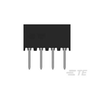 TE Connectivity AMPMODU Series Straight Through Hole PCB Socket, 8-Contact, 2 Row, 2 mm Pitch, Through Hole Mount 2314822-8