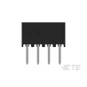 TE Connectivity AMPMODU Series Straight Through Hole PCB Socket, 8-Contact, 2 Row, 2 mm Pitch, Through Hole Mount 2314822-8