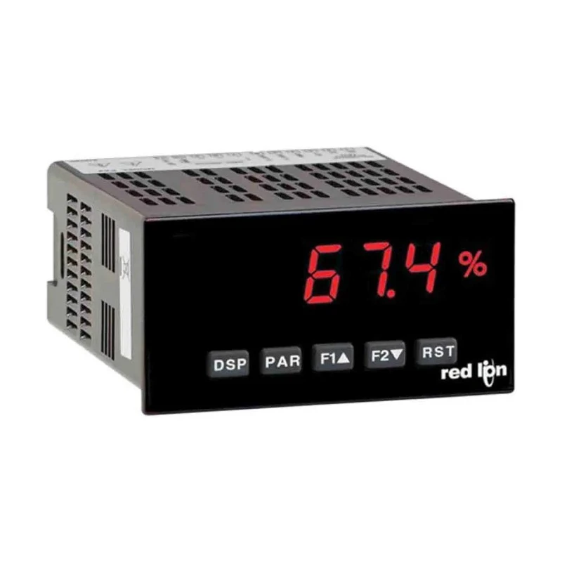 Red Lion Digital Panel Multifunction Meter for Current, Resistance, Voltage, 45 mm x 92 mm PAXD0000