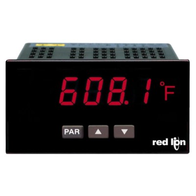 Red Lion Digital Panel Multifunction Meter for Voltage Temperature LED Display 45mm x 92mm PAXLT000