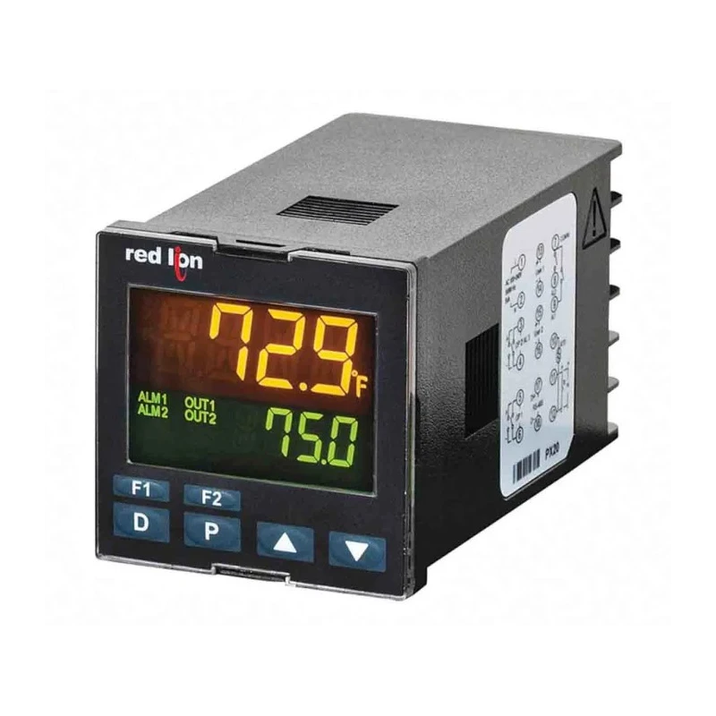 Red Lion PXU Panel Mount PID Temperature Controller 2 Input 2 Output Relay 240V DC PXU31AB0
