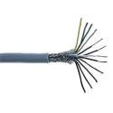 RS PRO Screened Data Cable 0.14mm² 26 AWG 50 m Grey Polyvinyl Chloride Sheath 195-9503