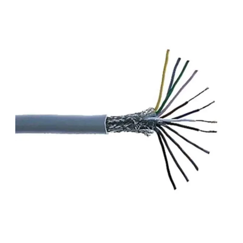 RS PRO Screened Data Cable 0.14mm² 26 AWG 50 m Grey Polyvinyl Chloride Sheath 195-9503
