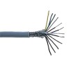 RS PRO Screened Data Cable 0.14mm² 26 AWG 50 m Grey Polyvinyl Chloride Sheath 195-9503