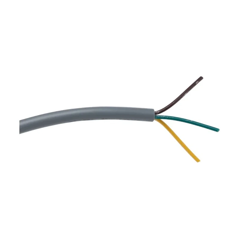 RS PRO 4 Core Data Cable 0.25 mm² 100 m Grey Polyvinyl Chloride Sheath 250V 195-9502