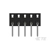 TE Connectivity AMPMODU Series Straight Through Hole PCB Socket 10-Contact 2 Row 2 mm Pitch Solder 1-2314926-0