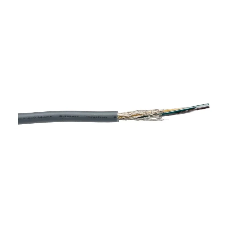 RS PRO Data Cable 4 Cores 0.14 mm² 100 m Grey Sheath Polyvinyl Chloride 195-9505