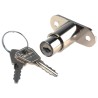 Euro-Locks a Lowe & Fletcher group Company Sliding Door Lock Keyed 24 mm Panel-to-Tongue Depth 19 mm Cutout 5862007