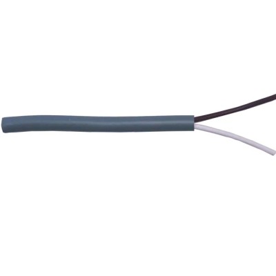 RS PRO Data Cable 2 Cores 0.14 mm² 100 m Grey Polyvinyl Chloride Sheath 250V 195-9512