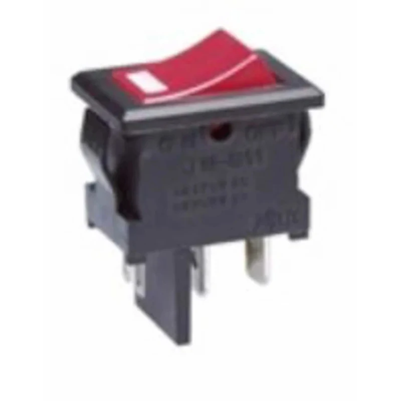 NKK Switches Illuminated SPST On-Off On-Off Rocker Switch Panel JWS11RCAF