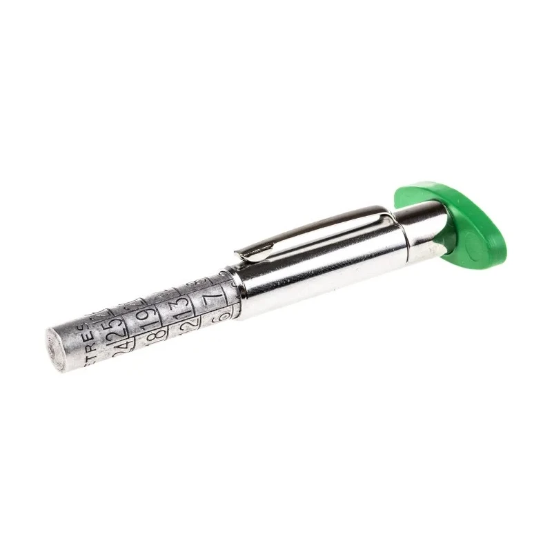 PCL Tyre Tread Depth Gauge Accurate Measurement 1 to 26 mm Thread Size 26 mm RSTDG16CO35