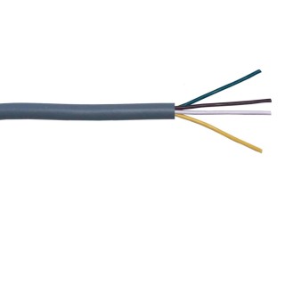 RS PRO Industrial Data Cable 4 Cores 0.34 mm² 100 m Grey PVC Sheath 250V 5.4 mm Diameter 195-9504