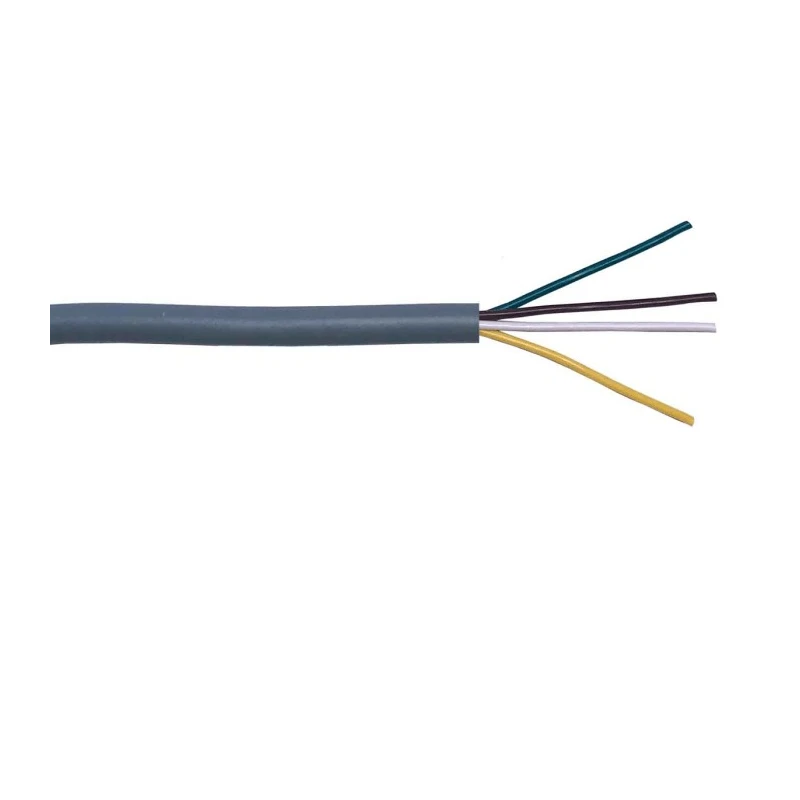 RS PRO Industrial Data Cable 4 Cores 0.34 mm² 100 m Grey PVC Sheath 250V 5.4 mm Diameter 195-9504