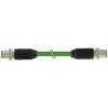 Murrelektronik Limited Male 4 Way Straight to Male 4 Way Straight Communication Cable 2m 7000-44511-7960200