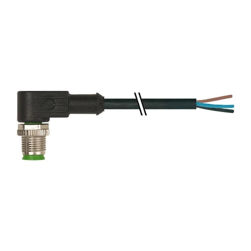 Murrelektronik Limited Sensor Actuator Cable 4 Contacts Right Angle Male to Unterminated 5m 7000-12101-6340500