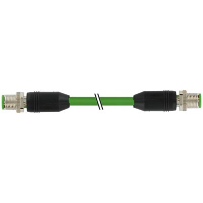 Murrelektronik Limited Female 4 Way Straight to Female 4 Way Straight Communication Cable 3 m 7000-44511-7960300