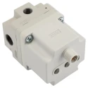 SMC Pneumatic Regulator G 1/4 Outlet Size, 0.005 MPa Minimum Operating Pressure, 50°C Max Operating Temperature ITV1000