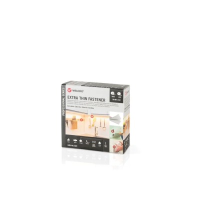 VELCRO® White Hook & Loop Tape 50mm x 5m Polyamide Polypropylene Polyester Professional Series VEL-PS20017