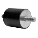 RS PRO M4 x 10 Anti-Vibration Mount Male to Male Bobbin Rubber 7.7 kg Compression 10 mm OD 10 mm H 196-1318