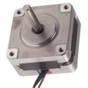 RS PRO High Torque Hybrid Stepper Motor 6.5V, 65mNm Torque, 1.8° Step Angle, 39.2 x 39.2 mm Frame, 5 mm Shaft 892-8729