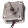 RS PRO High Torque Hybrid Stepper Motor 6.5V, 65mNm Torque, 1.8° Step Angle, 39.2 x 39.2 mm Frame, 5 mm Shaft 892-8729