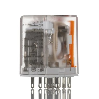 Weidmüller Panel Power Relay 230V AC Coil 5A Switching Current 4PDT DRM Series 7760056104