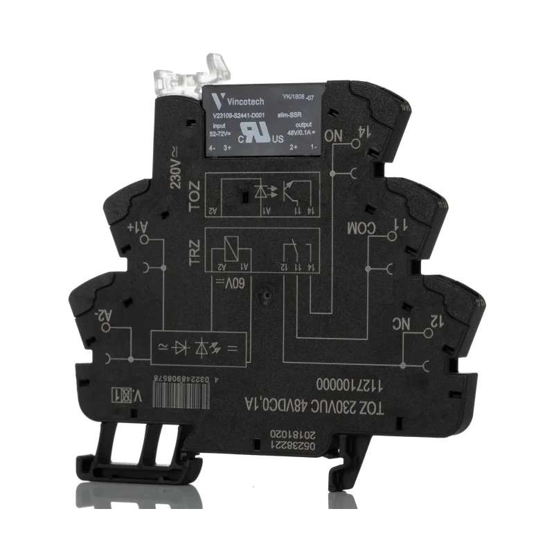Weidmüller Solid State Interface Relay 3V DC Control, 48V DC Output, SPDT Contact, 670mW Power Rating 1127100000