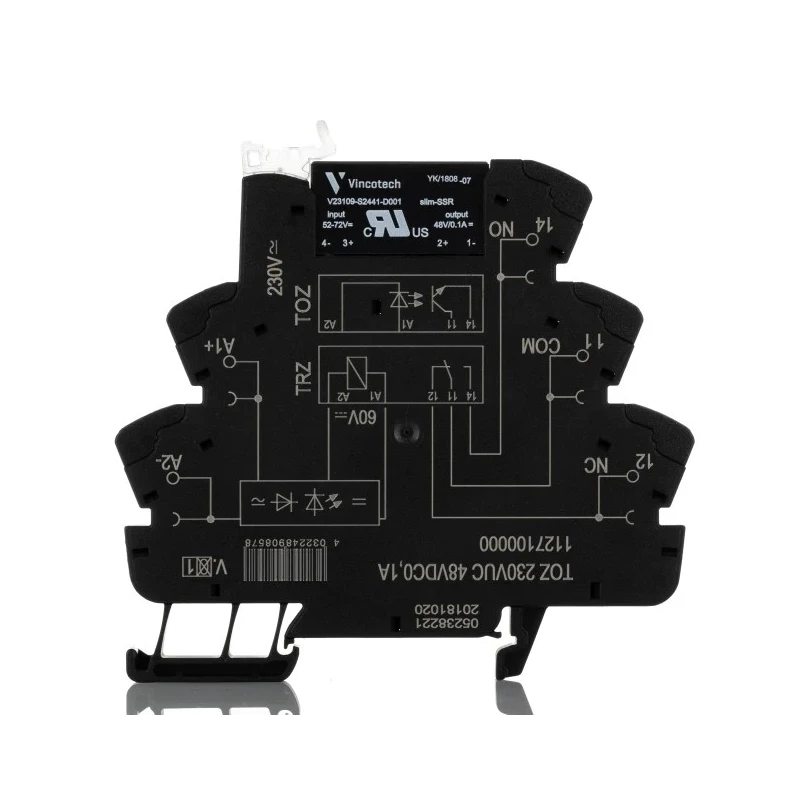 Weidmüller Solid State Interface Relay 3V DC Control, 48V DC Output, SPDT Contact, 670mW Power Rating 1127100000