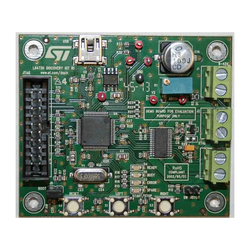STMicroelectronics Power Management Development Tool for MCU and L6472 Stepper Motor Driver EVAL6472H-DISC
