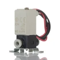SMC Pneumatic Solenoid Valve 2/2 Solenoid/Spring Rc Threaded One-Touch Fitting 4 mm 24V dc 2.5W VDW10EA