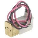 SMC Pneumatic 2/2 Solenoid/Spring Rc Threaded Port Valve 24V DC Resin Body VDW12GA