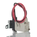 SMC Pneumatic Solenoid Valve 2/2 Solenoid/Spring Rc Threaded One-Touch Fitting 4 mm 24V dc 2.5W VDW10EA