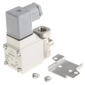 SMC Pneumatic Solenoid Valve 2/2 Solenoid/Spring G VX Series 24V dc Stainless Steel Body VX222HGKXB