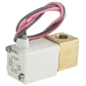 SMC Pneumatic Solenoid Valve 2/2 Solenoid Spring G 1/8 Inch Port 24V DC Aluminium Body VDW22NAA