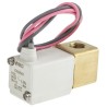 SMC Pneumatic Solenoid Valve 2/2 Solenoid Spring G 1/8 Inch Port 24V DC Aluminium Body VDW22NAA